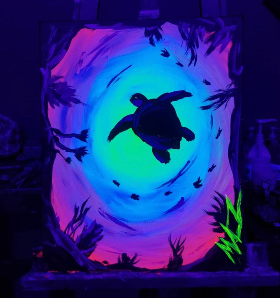 Glow in the Dark Birthday Party (Ages 6 and Up) – Creart Studioz