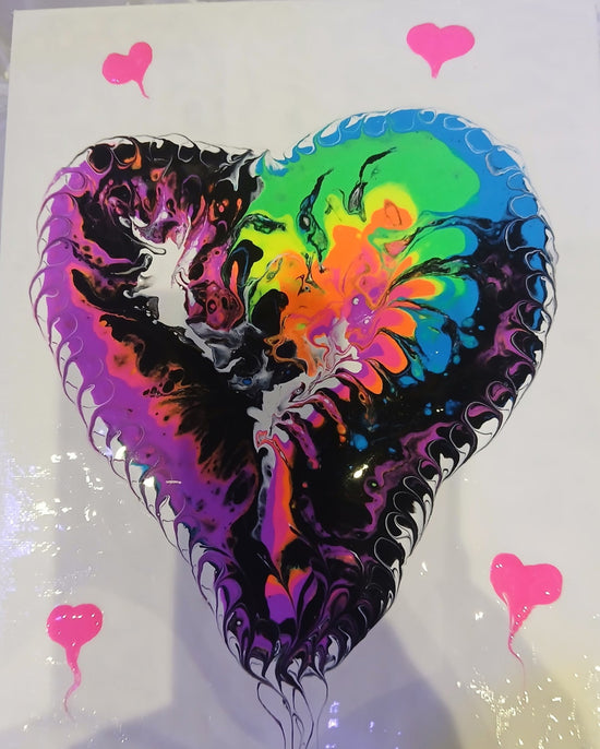 Pour Painting Art